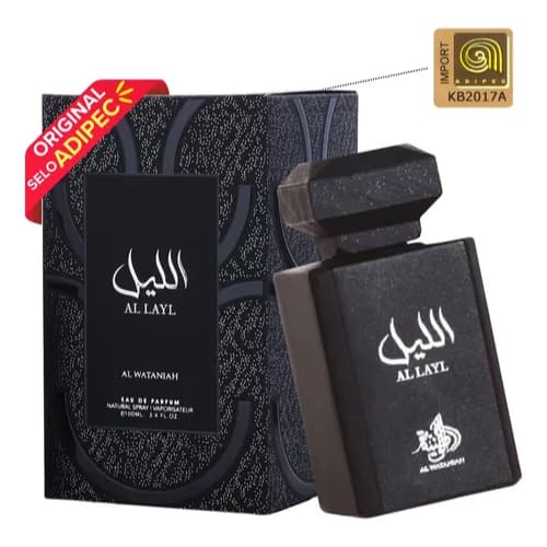 Perfume Al Layl Al Wataniah Masculino Edp 100ml Original Com Selo Adipec