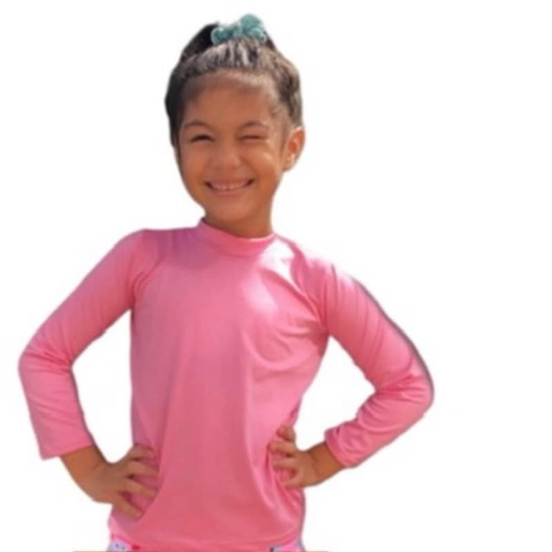 blusa UV infantil