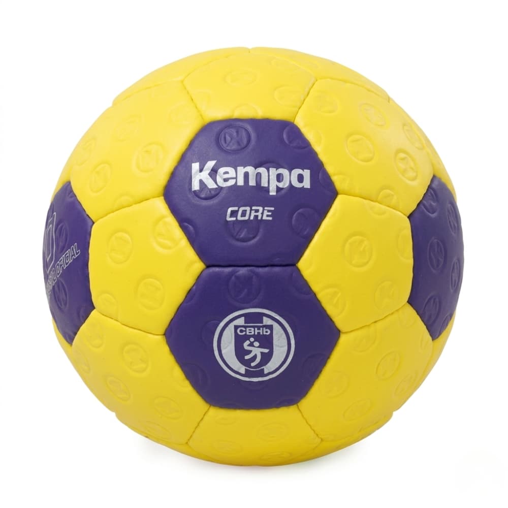Bola de Handebol Kempa Core - Amarelo e Azul