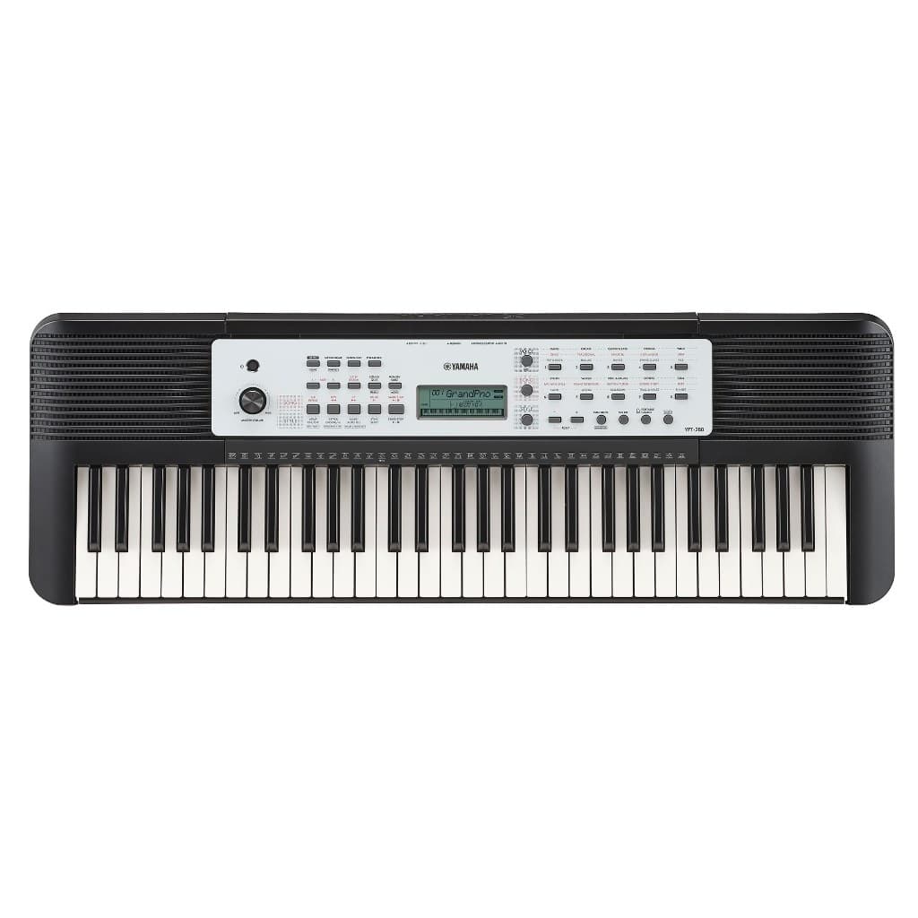 Teclado Portátil Yamaha YPT-280 PT 61 Teclas Sensíveis Arranjador Musical Bivolt Piano Digital