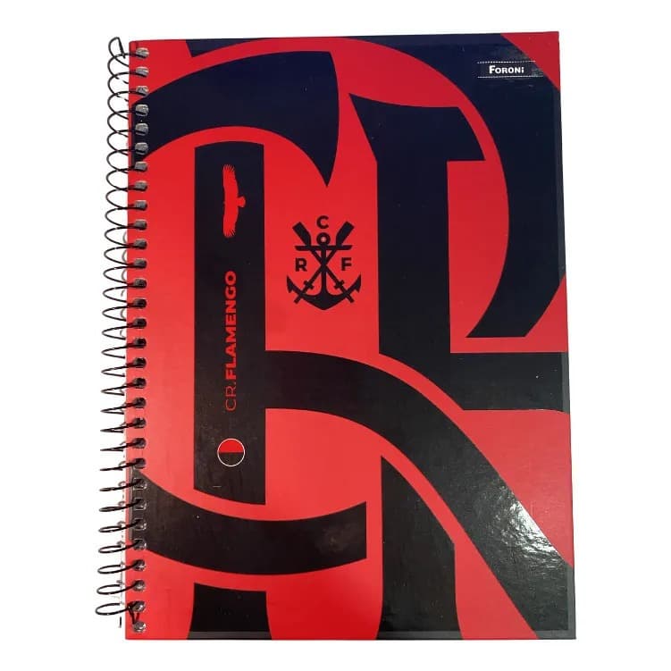 Caderno Flamengo Oficial 1 Matéria 80 Folhas