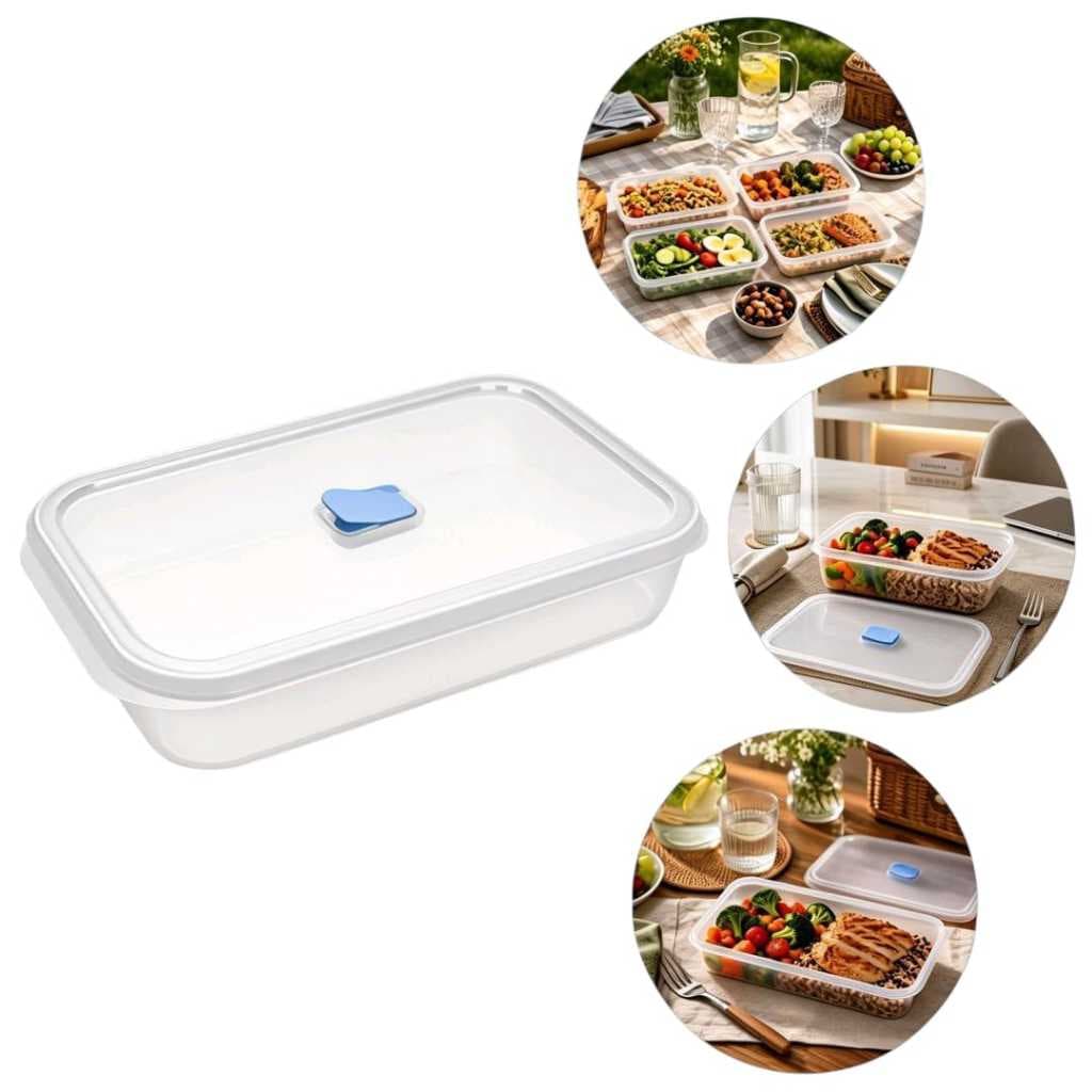 Pote Hermético DUP 1 Litro Marmita Válvula Plástico BPA FREE