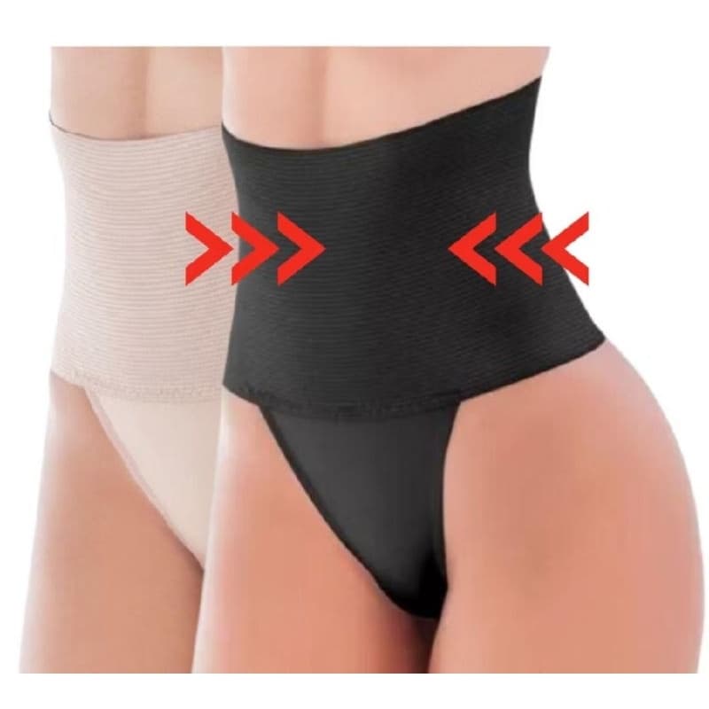 Cinta modeladora galena total redutora de medida efeito lipo barriga seca bumbum empinado GALENA