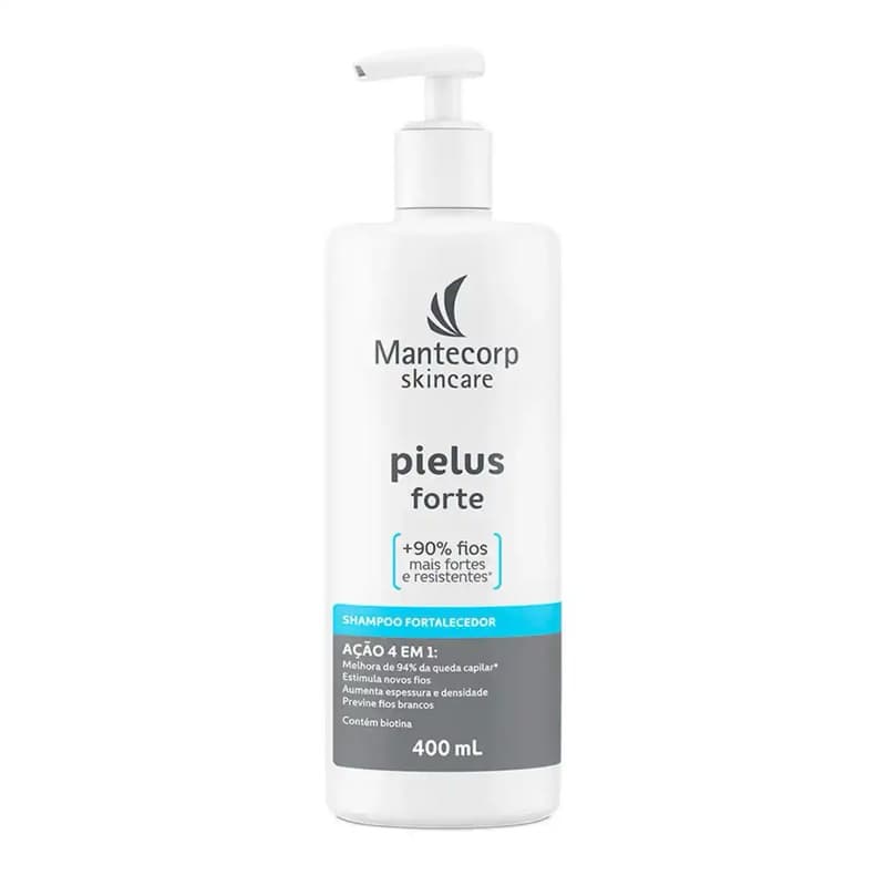 Shampoo Fortalecedor Mantecorp Pielus Forte 400ml