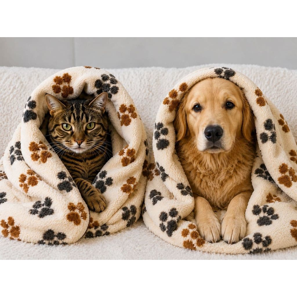 Cobertor Para Cachorro e Gato Manta Cobertinha Pet Shop Inverno (1.00 metro x 0.75 cm)