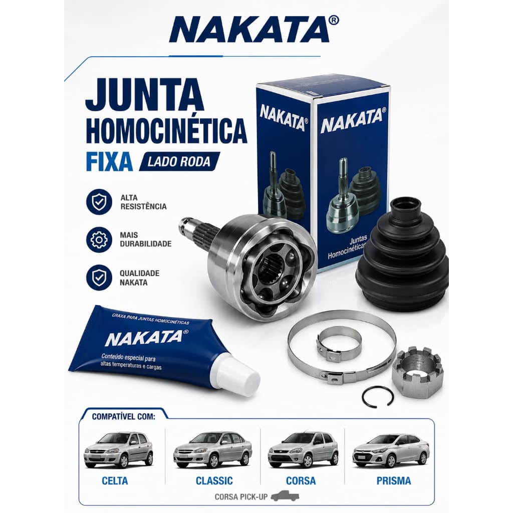 Junta Homocinética Roda Nakata Celta Corsa Classic Prisma