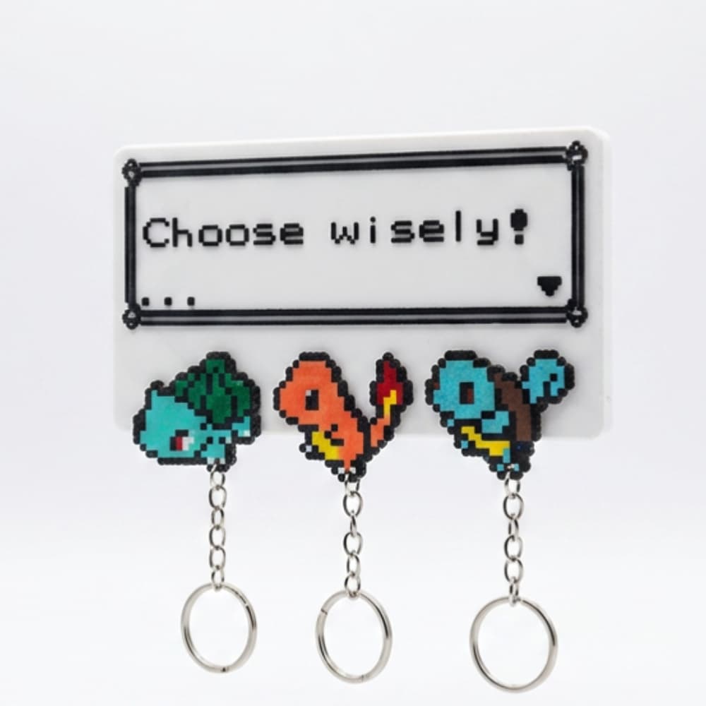 Porta Chaves Pokemon Magnético De Parede Organizador Imã Forte
