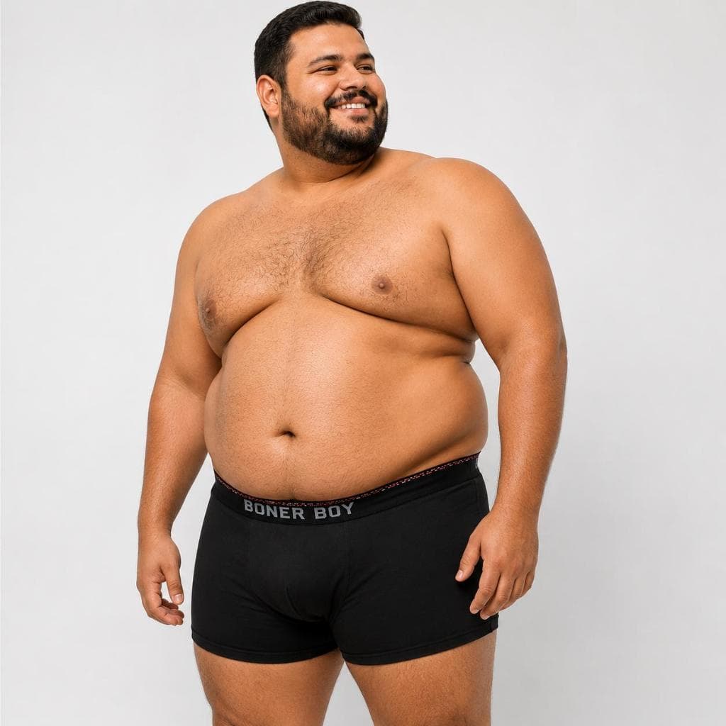 Kit 5 Cueca Box Plus Size Microfibra G1 ao G3 Confortavél Básica
