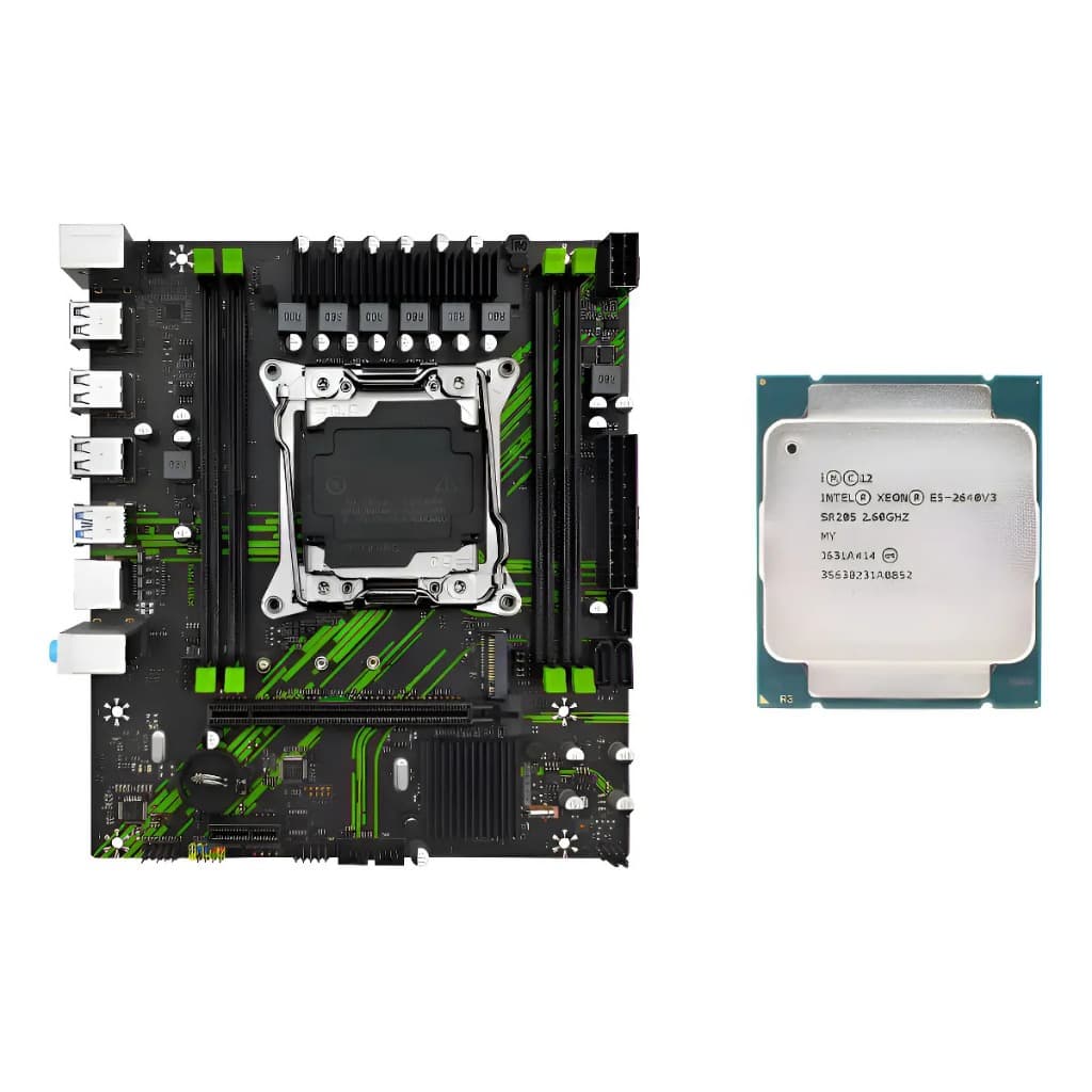 Placa Mãe Gamer Ddr4 X99 Machinist + Intel Xeon E5-2640 V3
