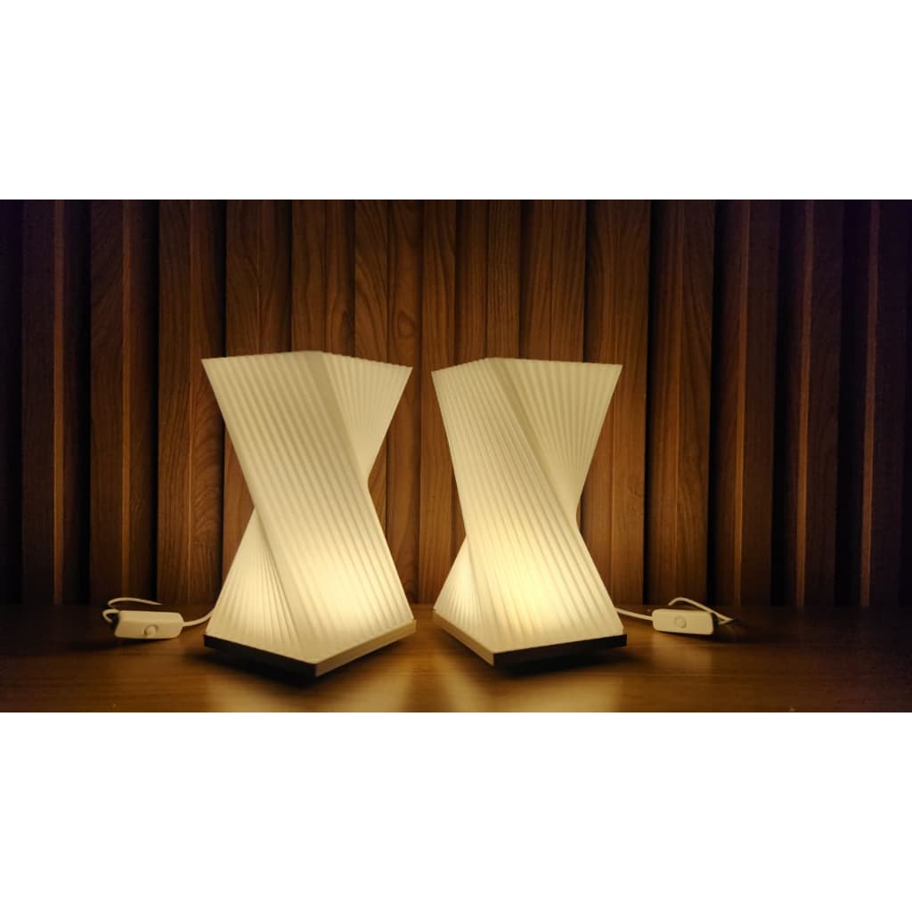 Luminária LED Decorativa Moderna | Abajur Minimalista Elegante Para Quarto Sala Home