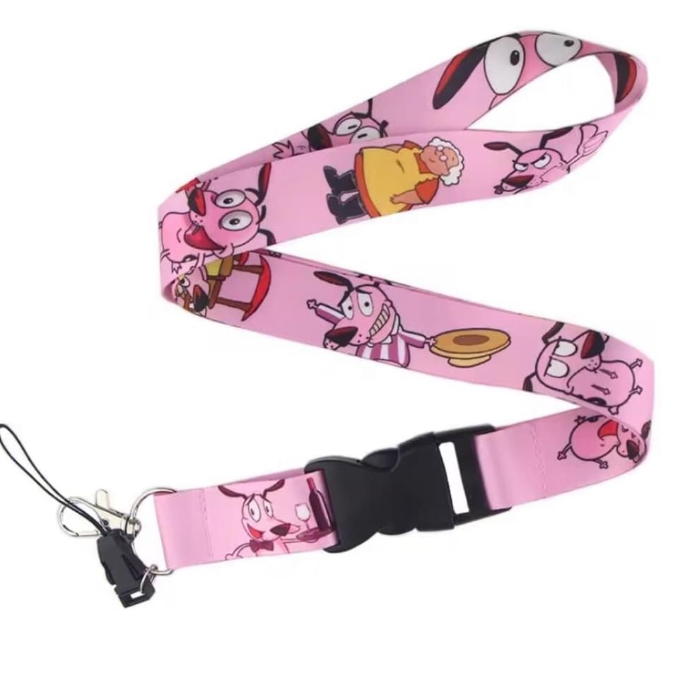Cordão Porta Crachá / Cordão Identificação / Lanyard Coragem