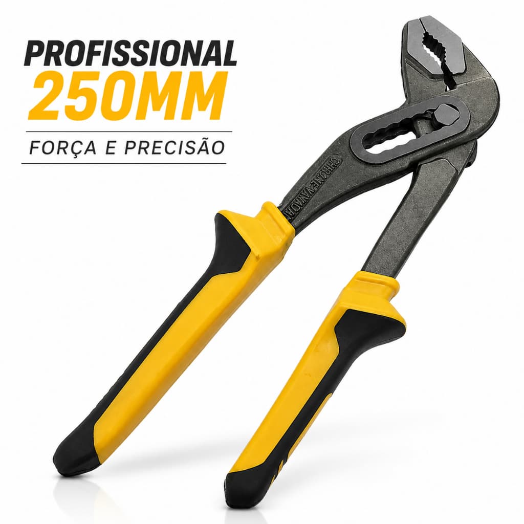 Alicate Hidráulico 250mm Cabo Antiderrapante Reforçado