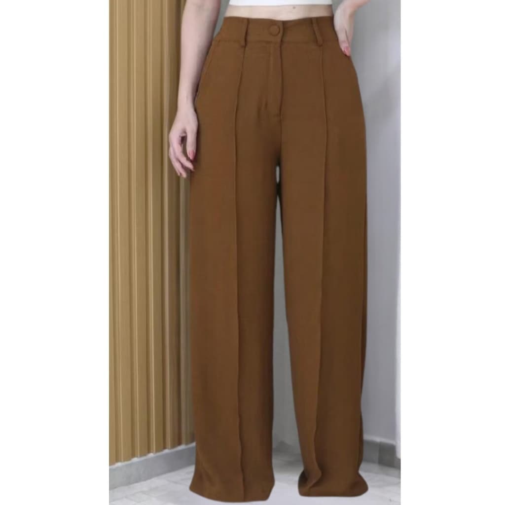 Calça Pantalona Alfaiataria Premium Wide Leg-Tendência promocao 2026 entrega 24 horas