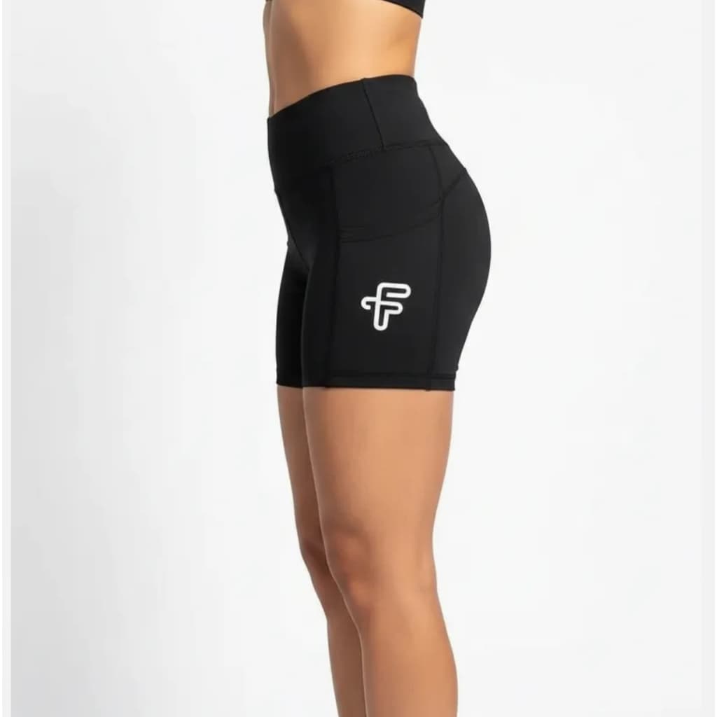 Shorts Feminino Fitnesstop Com Bolso na Lateral Academia