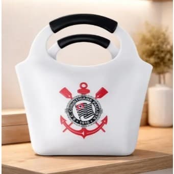 Bolsa Cooler Cerveja Time  Balde Gelo Térmica Time Futebol Bag Personalizada Cooler Times Futebol