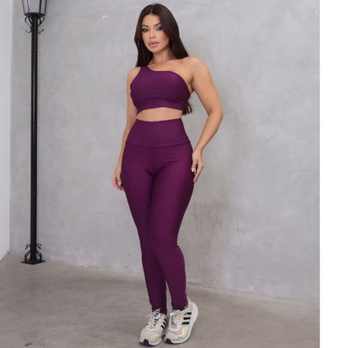 Calça Suplex e Top Kit 2 Peças