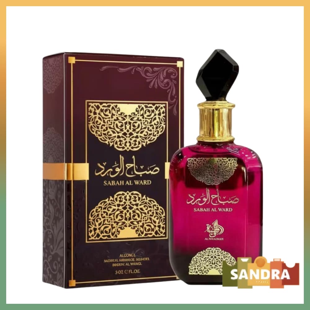 Perfume Árabe Sabah Al Ward 100ml Original Para Mulheres