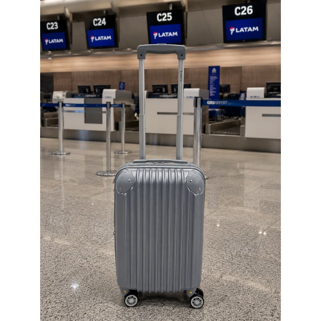 Mala De Viagem Grande 55x35x25 Em Abs C/ Rodinhas 360ºMega oferta DIAS DOS PAIS