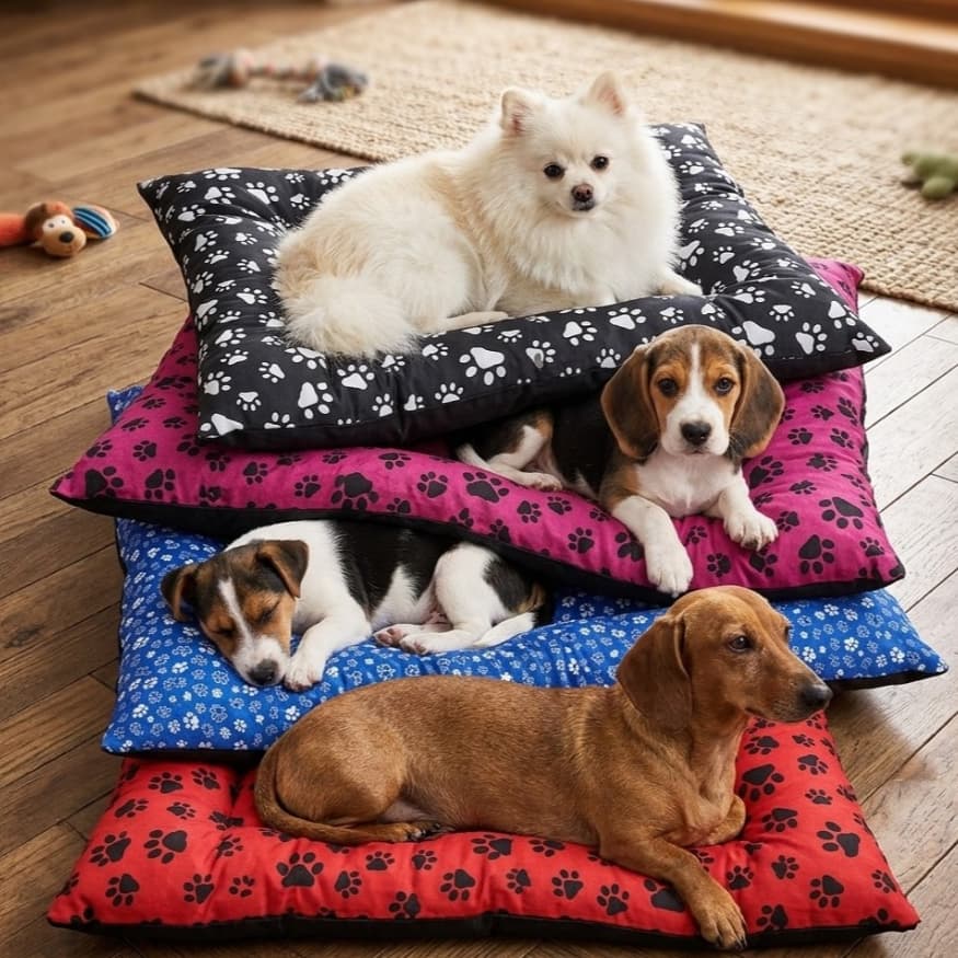 Colchonete Pet  Cama Para Cachorro ou Gato Lavável Com Zíper Caminha Pet Macio