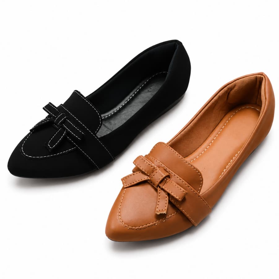 Mocassim Feminino Bico Fino Elegante Confortável Casual