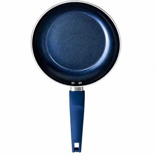 Frigideira Antiaderente Ceramica Resistente 22cm Azul Cozimento Fritura Saudavel Facil Limpeza Duravel Alta Qualidade