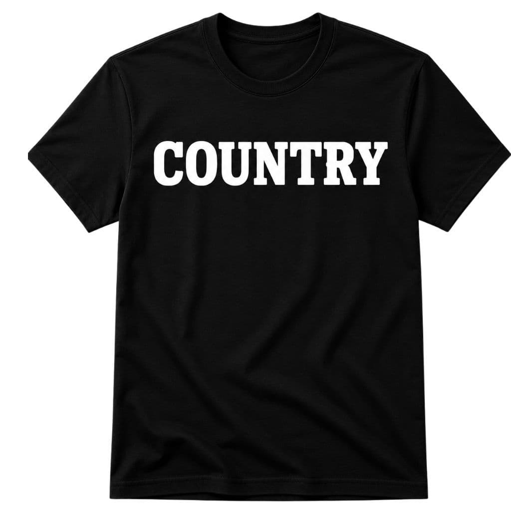 Camiseta Masculina Country 100% Algodão Gola Redonda