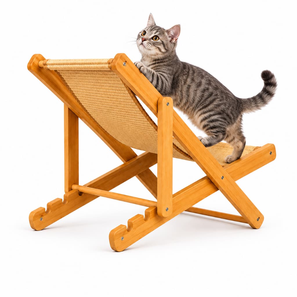 Arranhador Confortável Felino Leve e Forte Visual Moderno