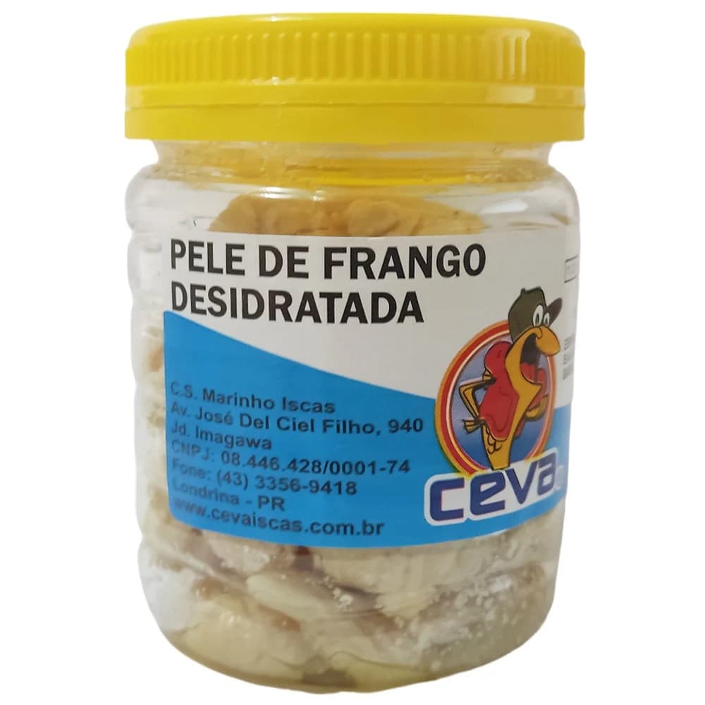 Isca para pesca Pele De Frango Desidratada Ceva Iscas 120 Gramas