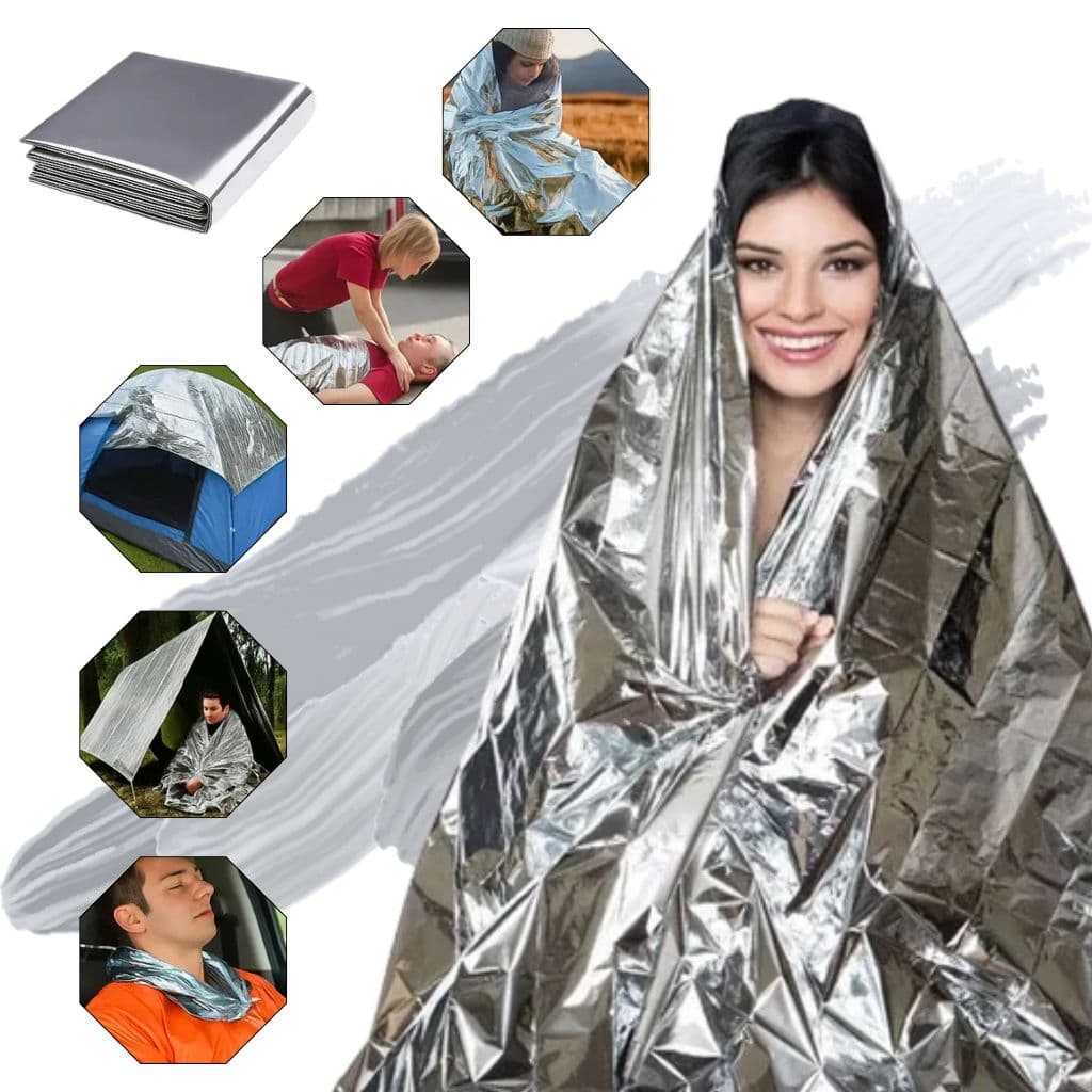 Manta Térmica para Camping e Emergência | Conforto, Proteção e Praticidade