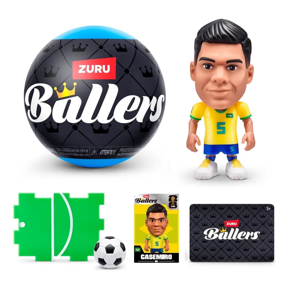 Boneco Surpresa FIFA Ballers Copa 2026 – Mini Figura Colecionável Futebol com Embalagem Misteriosa