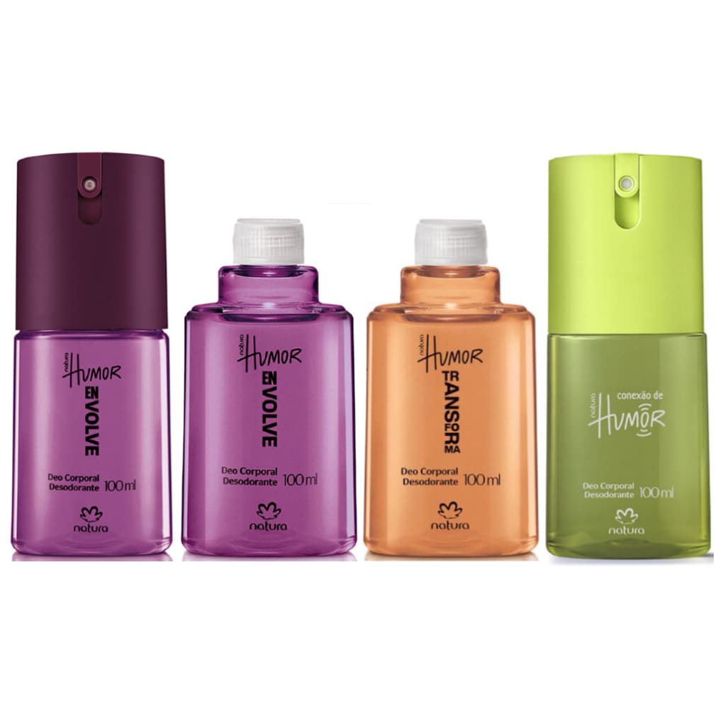 Desodorante Corporal Natura Humor Envolve / Transforma / Conexão - Refil / Regular