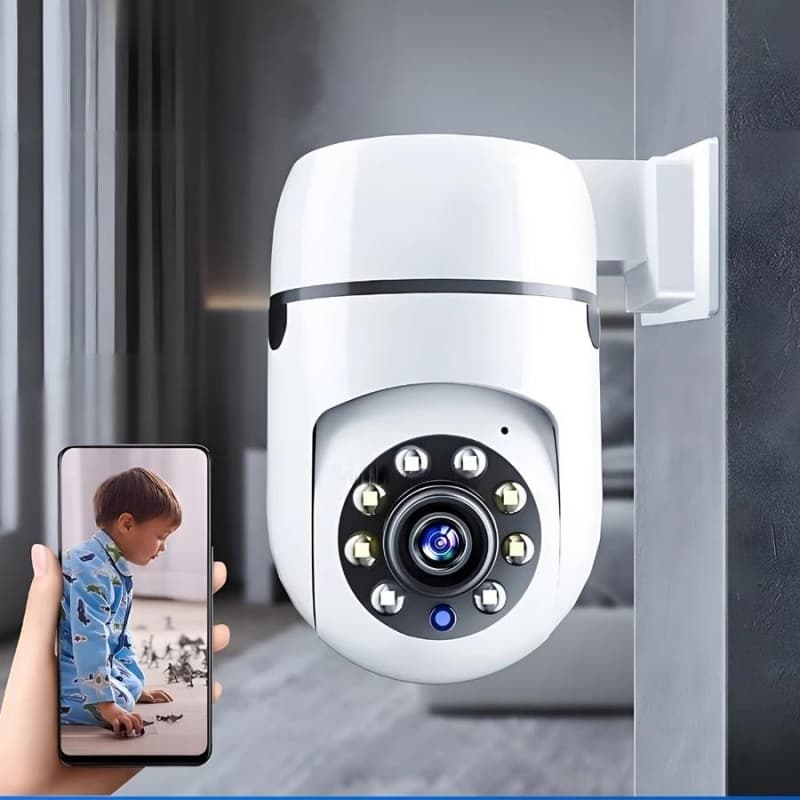 Câmera Tomada Wi-fi facilidade na instalação - Ambiente interno App Yoosee Rbgdpwunta