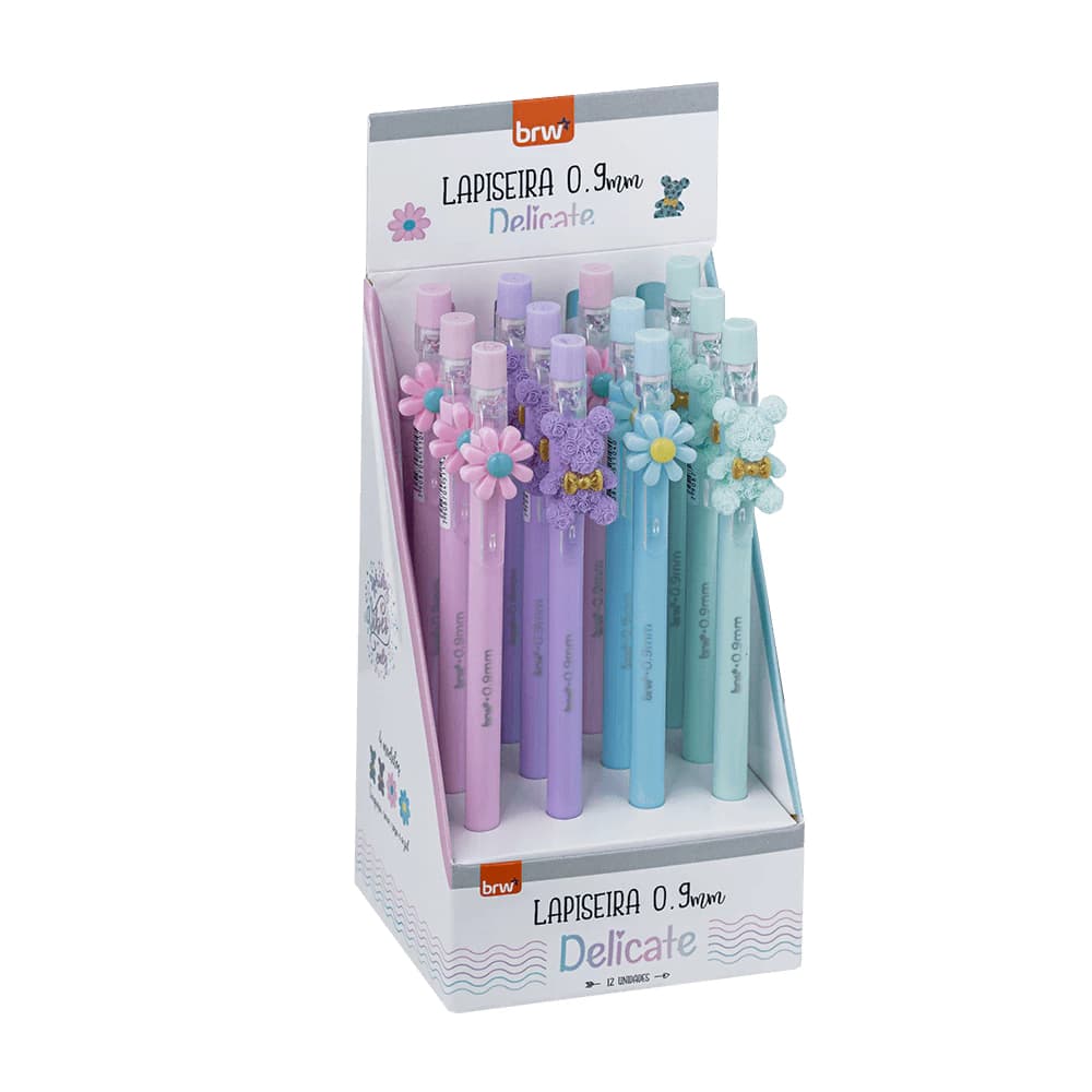 Lapiseira Plástica Delicate 0.9mm - BRW
