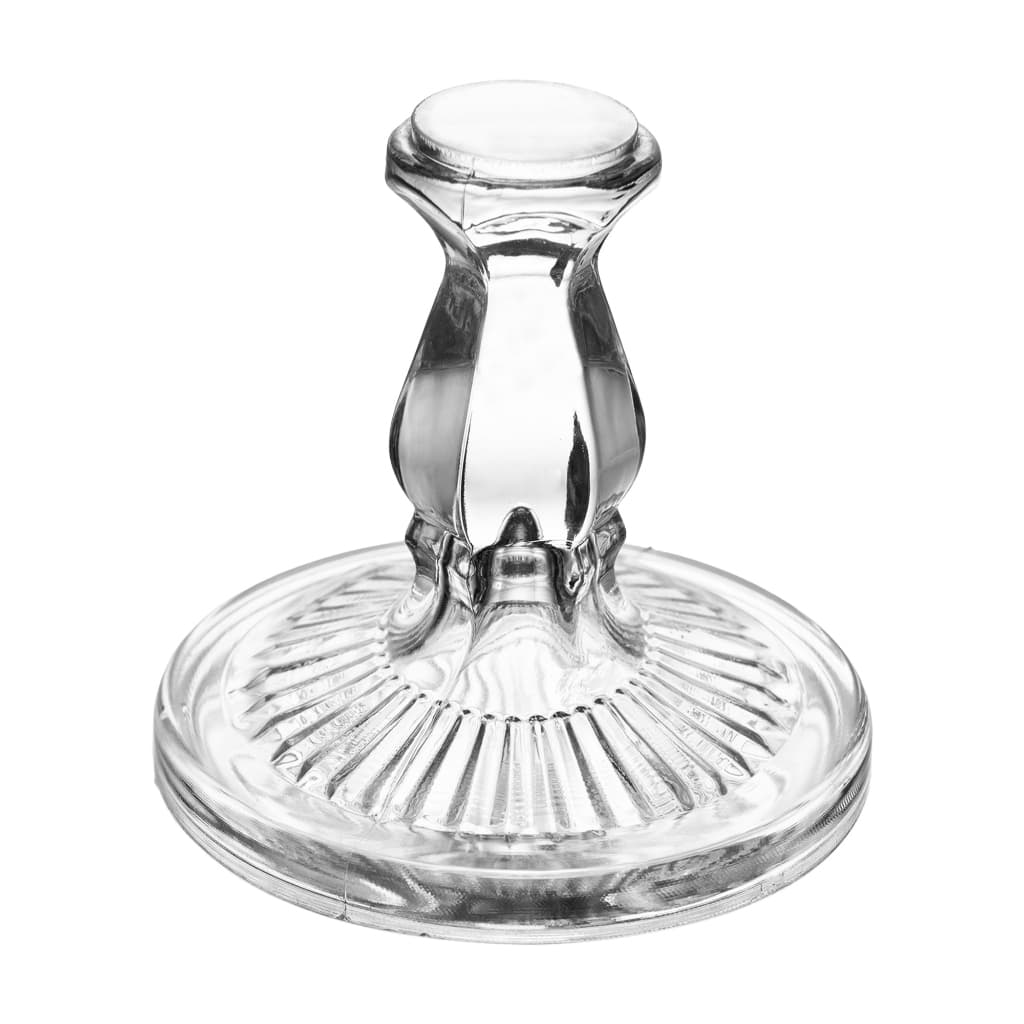 Lyor Suporte para Prato Bolo Angel 10cm x 10cm x 8cm Vidro - Alto Padrão em Cada Peça