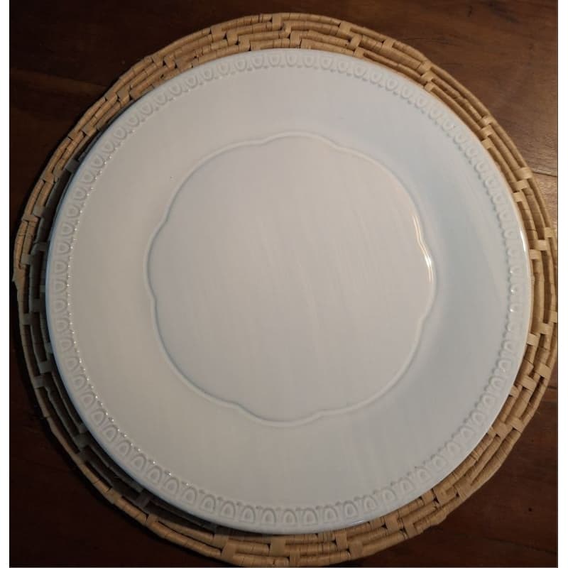Prato grande bolo cerâmica 33,5 cm