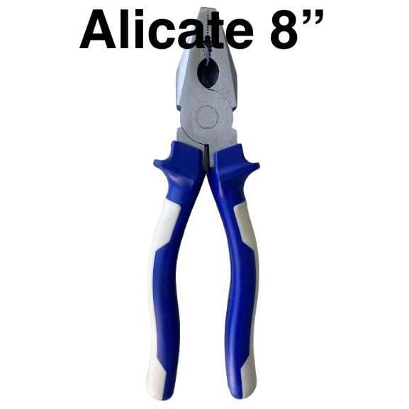 Alicate Universal Ferramenta de Corte Profissional Pressão Anti Deslizante 8 Polegada Para Eletricista e Reparo