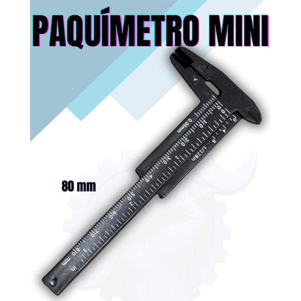 Mini Paquimetro Plástico 80mm