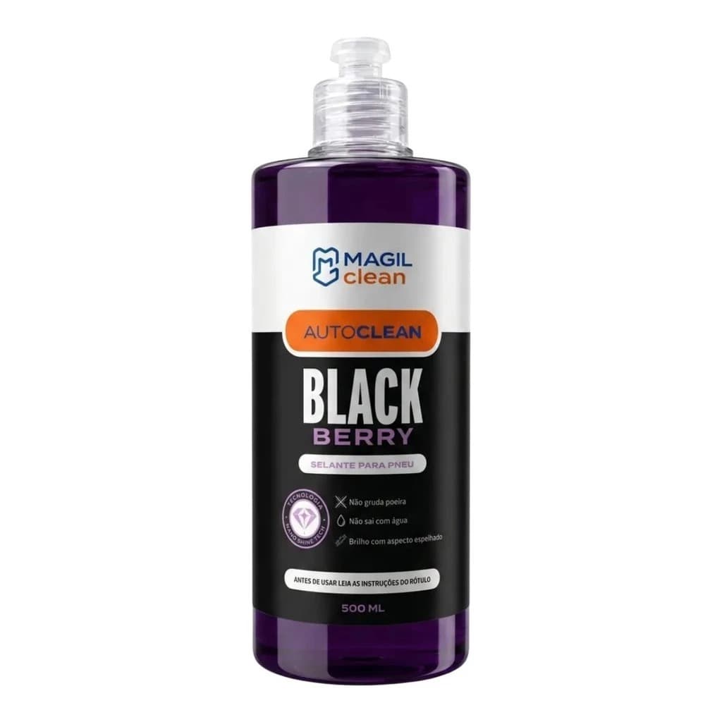 Black Berry Selante Para Pneus Brilho Pneu Pretinho Magil Clean Auto Clean