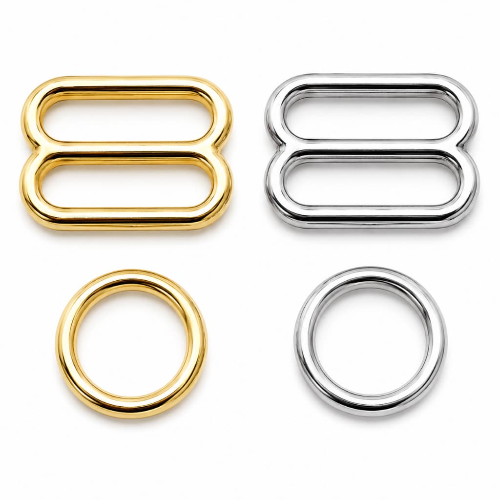 Kit Regulador + Argola Metal (100 unidades) Prata Ou Dourado | Alta Qualidade
