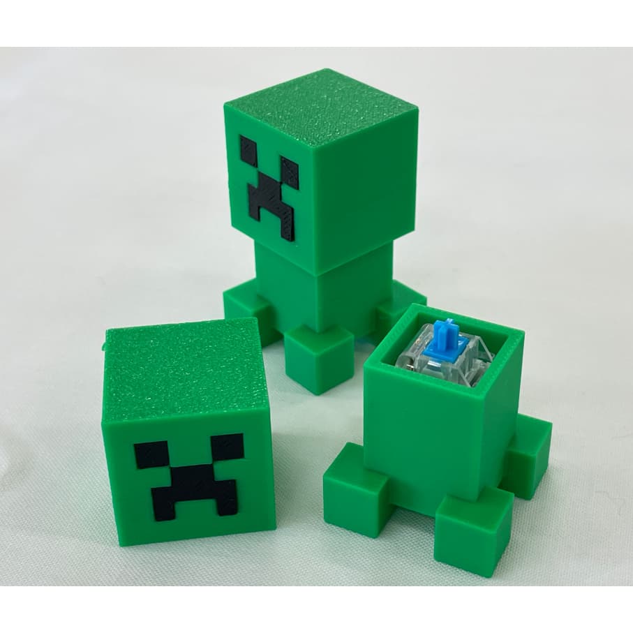 Cliker, Creeper, Mob, Gamer, Fidget, antistress, Brinquedo sensorial, Nerd, Geek, Alívio de ansiedade, satisfatório