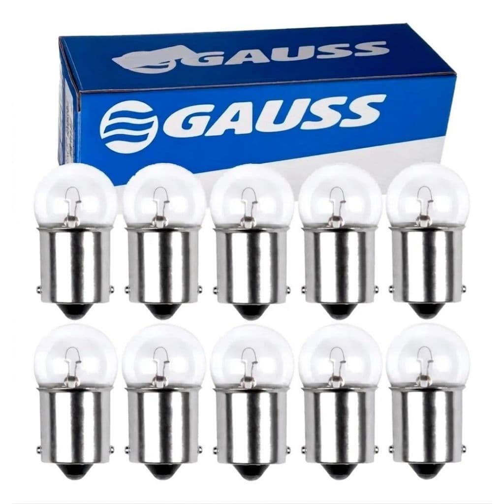 Caixa c/ 10 Lâmpadas 67 12v 5w Gauss GL0067