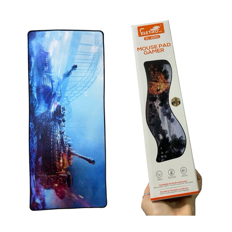 Mouse pad gamer (Eletro EL-2210).
