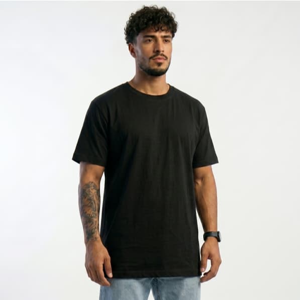 Kit 2 Camisetas Oversized Streetwear Algodão Premium Casual Confortável Tendência Dia a Dia