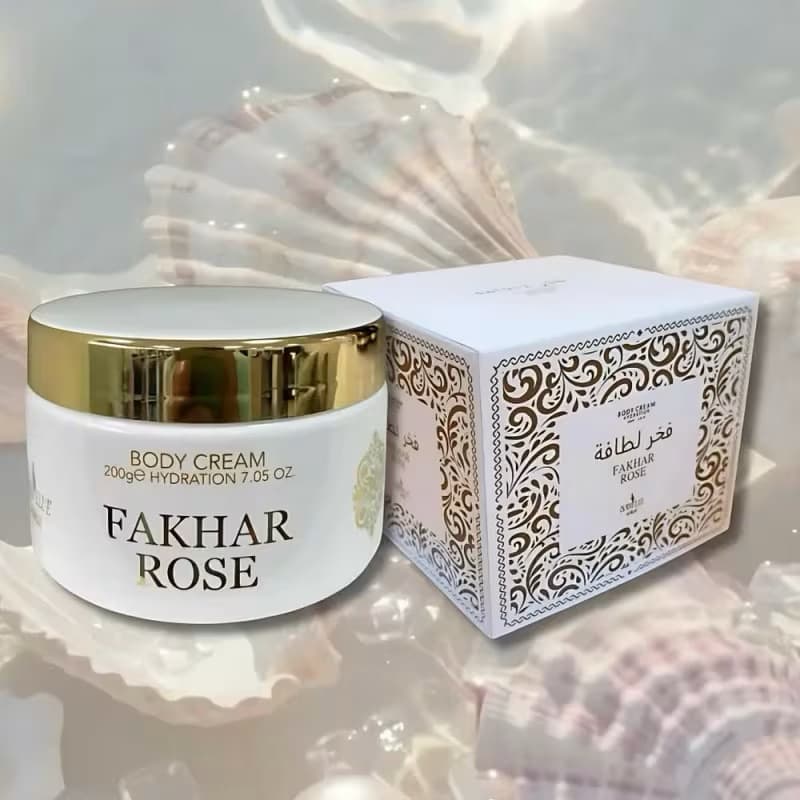 PASTA CREME CORPORAL ÁRABE - FAKHAR ROSE - 200ml - Isabelle la Belle