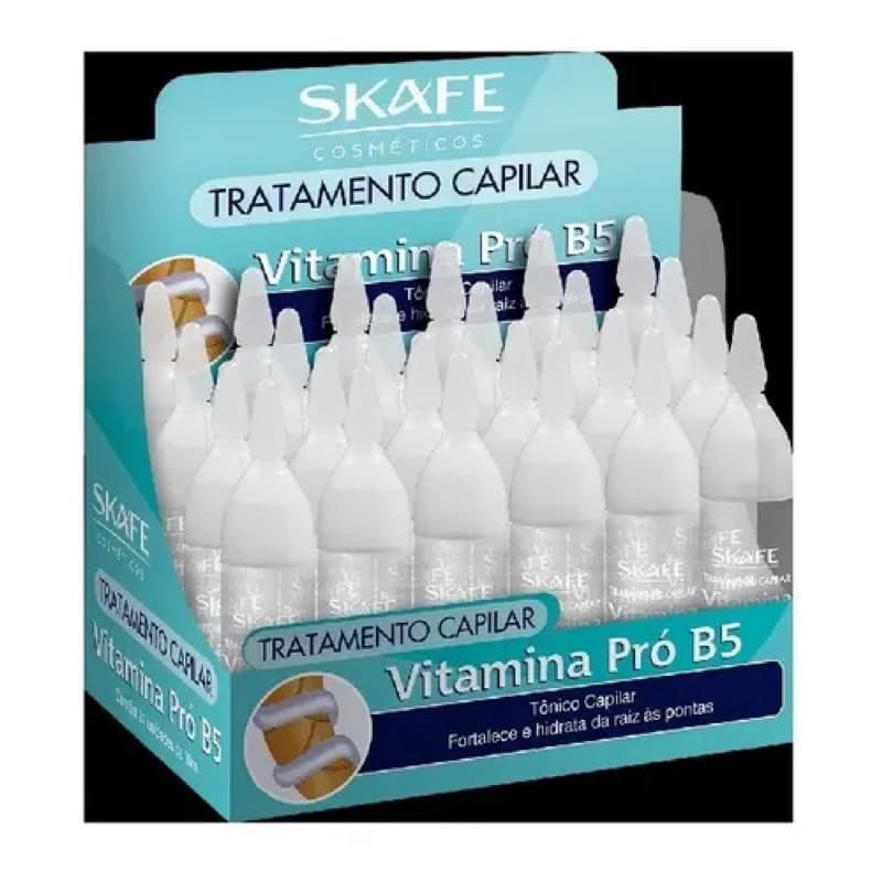 ✨ Caixa com ampolas Pro B5 Skafe ✨