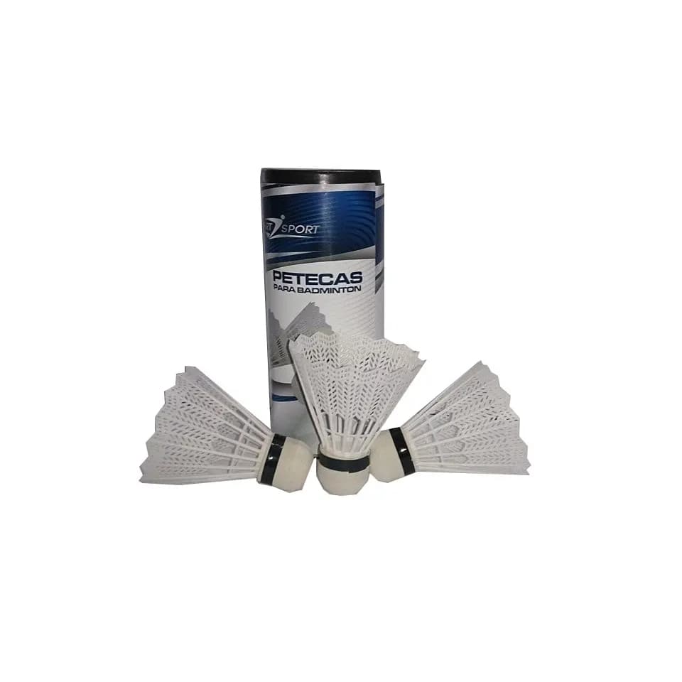 Kit 9 Peteca p/ Badminton Sport Praia Ar Livre