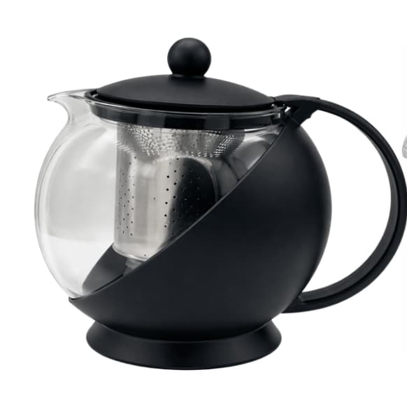 Chaleira de Vidro 750ml com Infusor Inox - Bule pra Chá - Coador