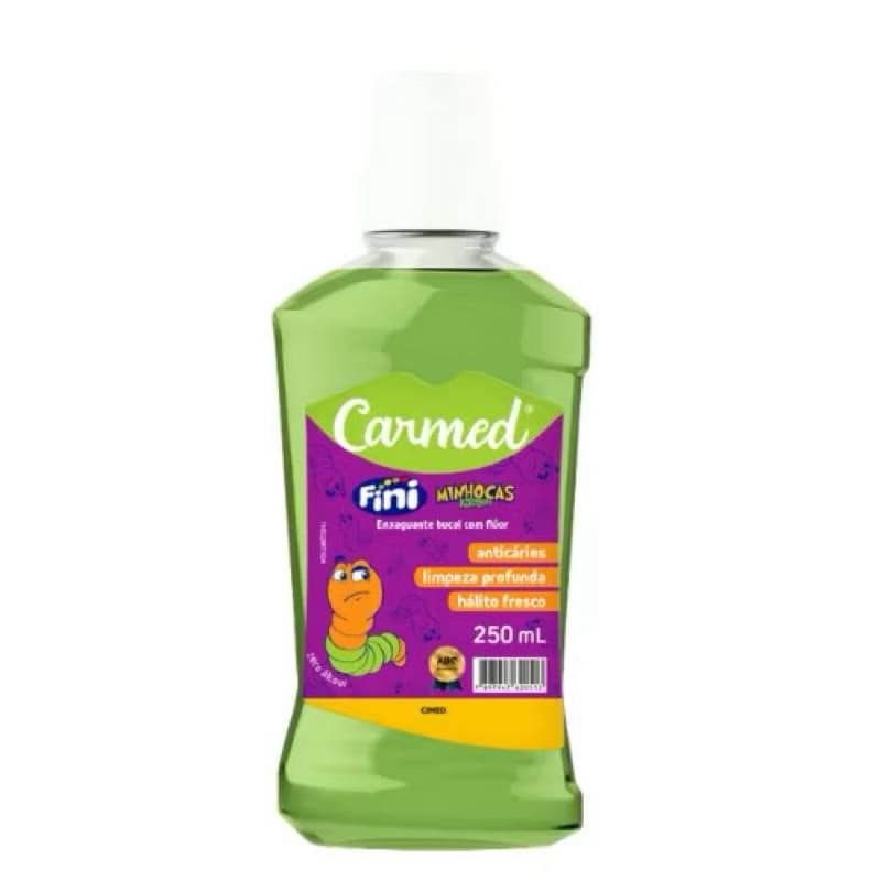 Enxaguante Bucal Carmed Beijos: Frescor Prolongado e Sem Álcool