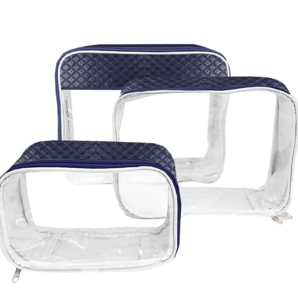 Organizador para Mala Bebe 3 pecas Azul Marinho