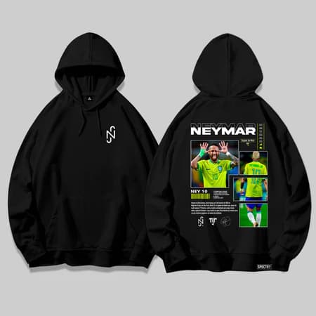 Moletom Neymar 100% Algodão Confortável Estiloso - Envio Rápido